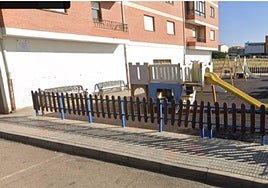 Estado actual del parque que será objeto de la intervención.