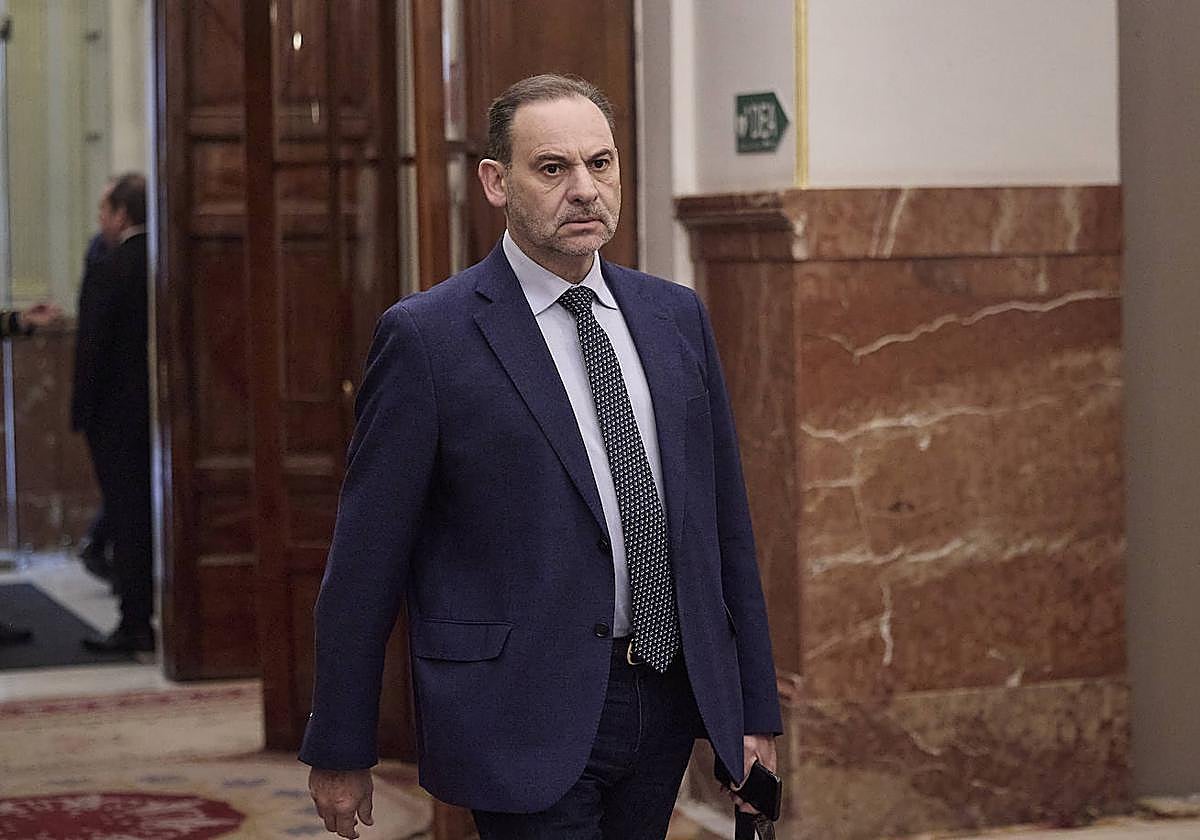 El exministro José Luis Ábalos.