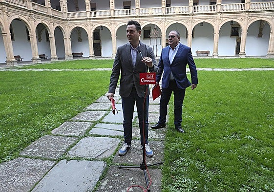Daniel de la Rosa, el secretario de Organización del PSOE en Castilla y León.