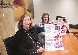 Carmen Ávila y Sonsoles Ñúñez.