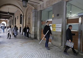 Nuevo acceso a la Audiencia Provincial.