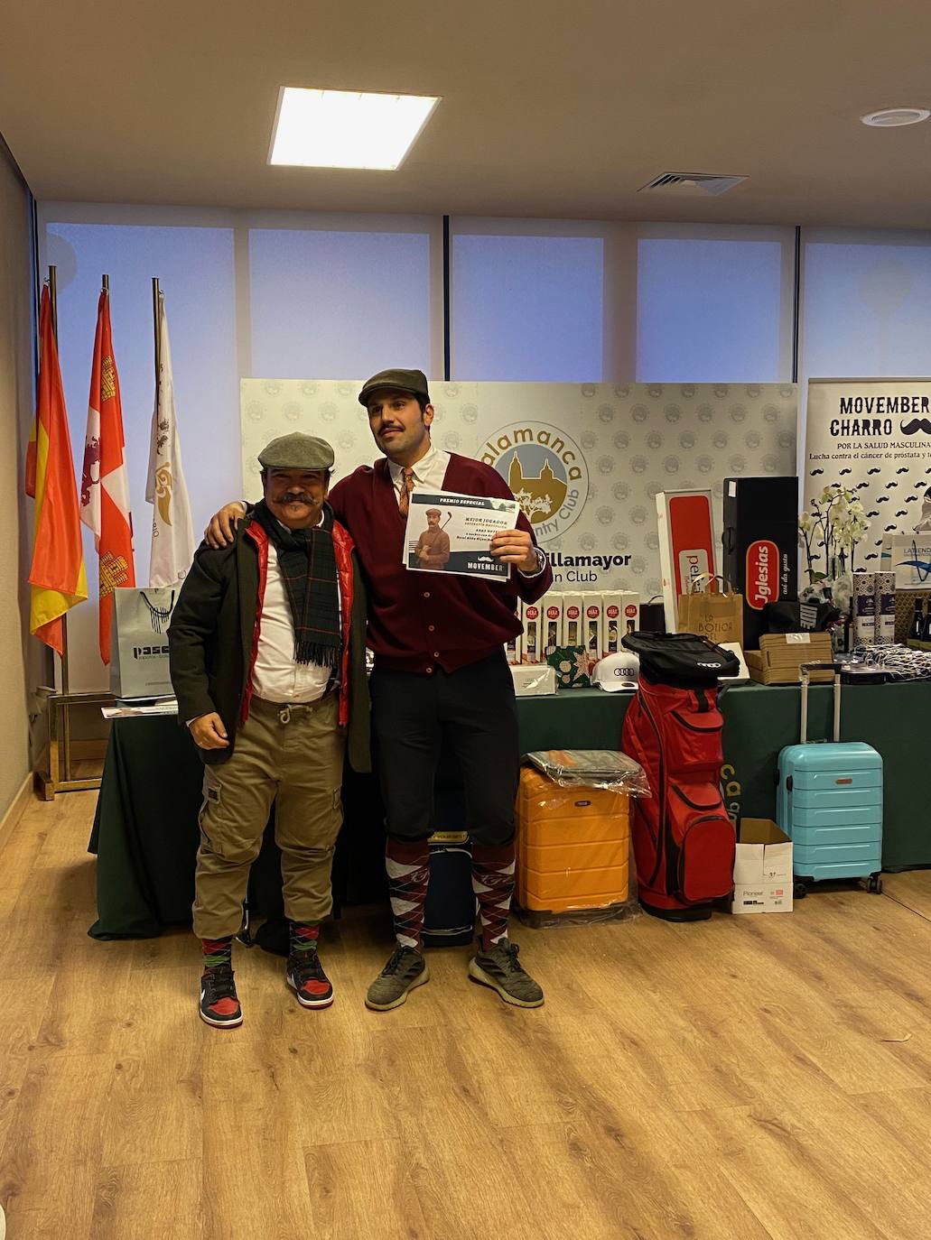 Salamanca Golf &amp; Country, solidario con el torneo Movember charro