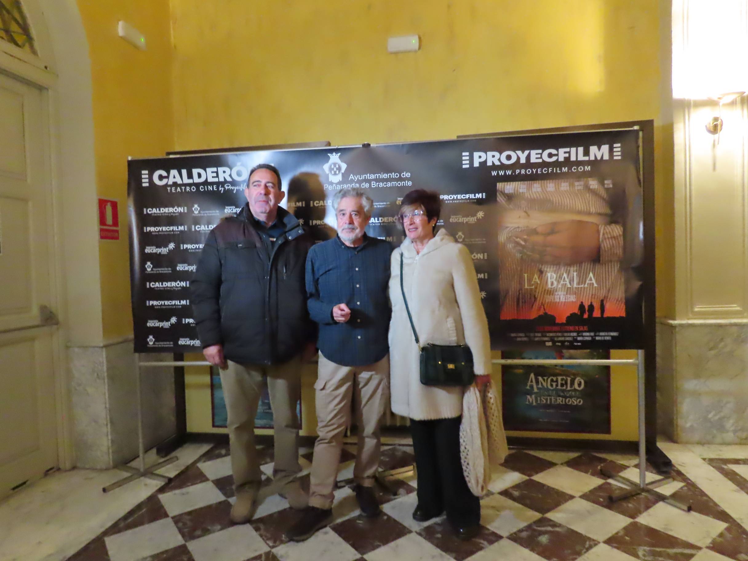 El estreno de &#039;La bala&#039; llena el cine de Peñaranda