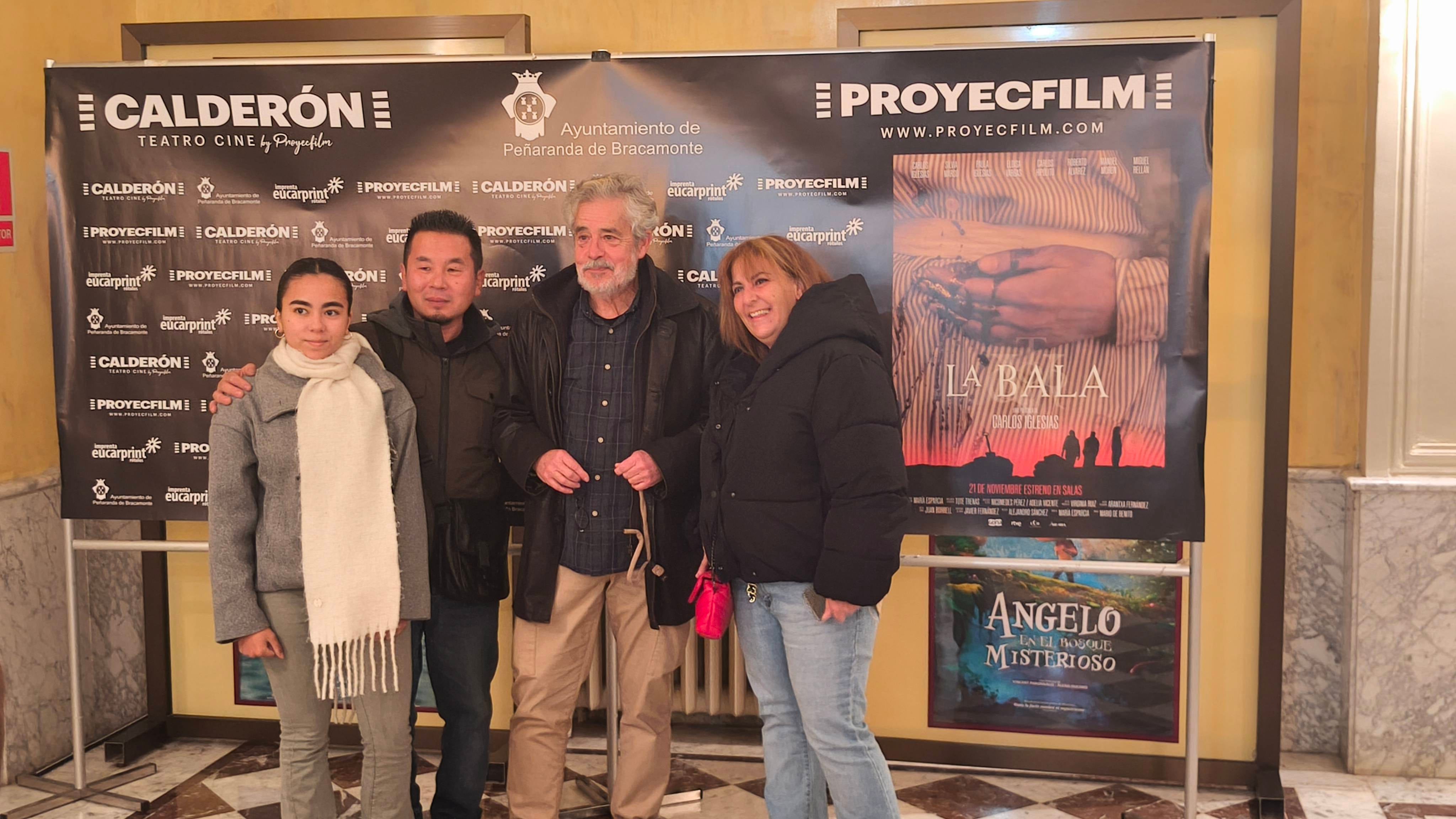 El estreno de &#039;La bala&#039; llena el cine de Peñaranda