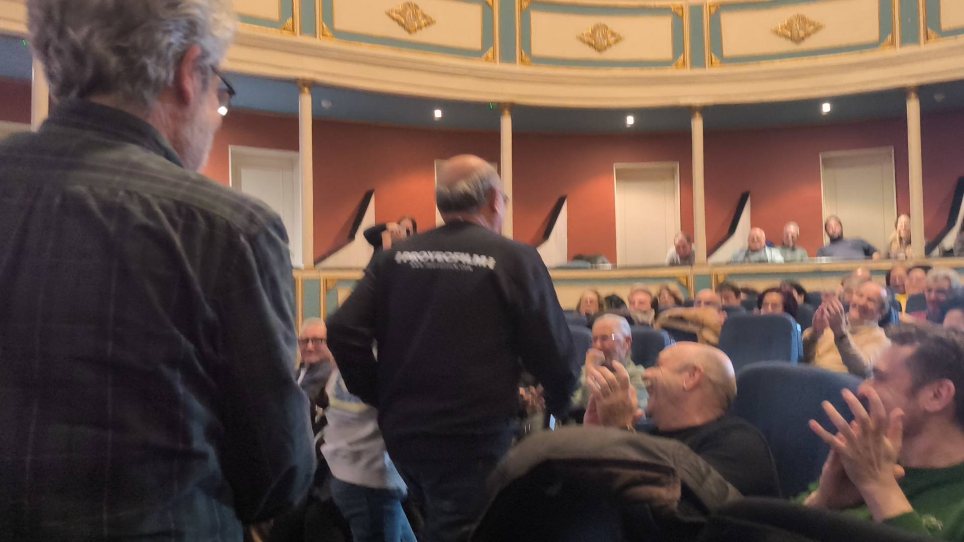 El estreno de &#039;La bala&#039; llena el cine de Peñaranda