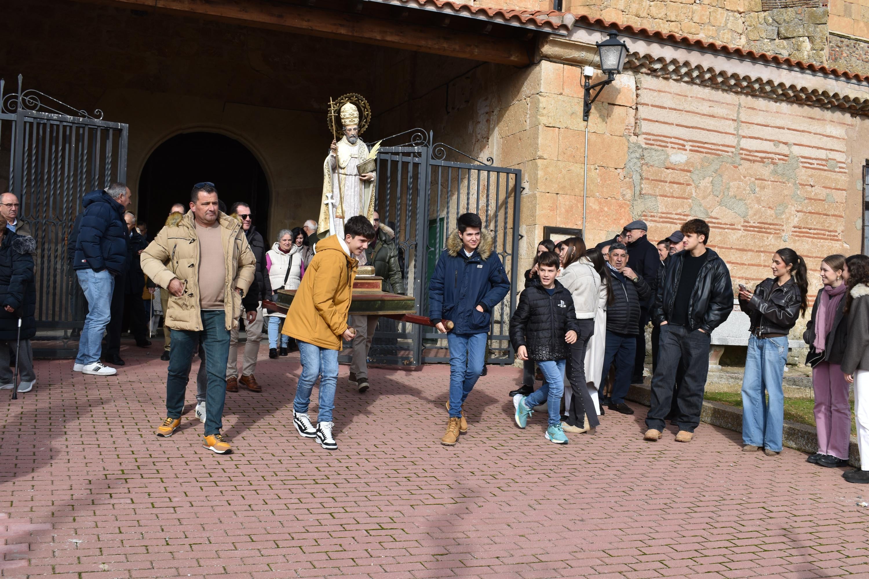 Día de gala en Aldeanueva de Figueroa para celebrar San Clemente