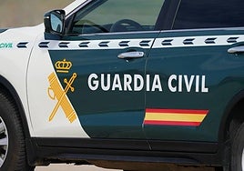 Un coche de la Guardia Civil.