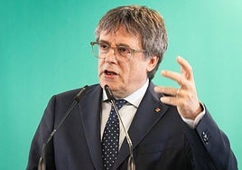 El presidente de Junts, Carles Puigdemont.