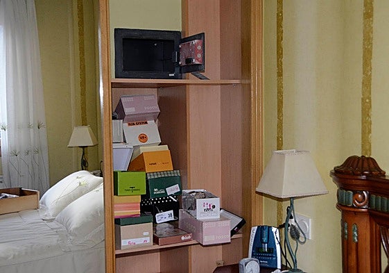 Imagen de otro robo reciente en la provincia.