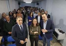 Carlos García Carbayo, María González Corral y David Mingo.