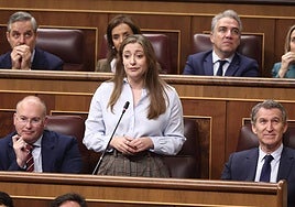 La portavoz del PP en el Congreso, Ester Muñoz.