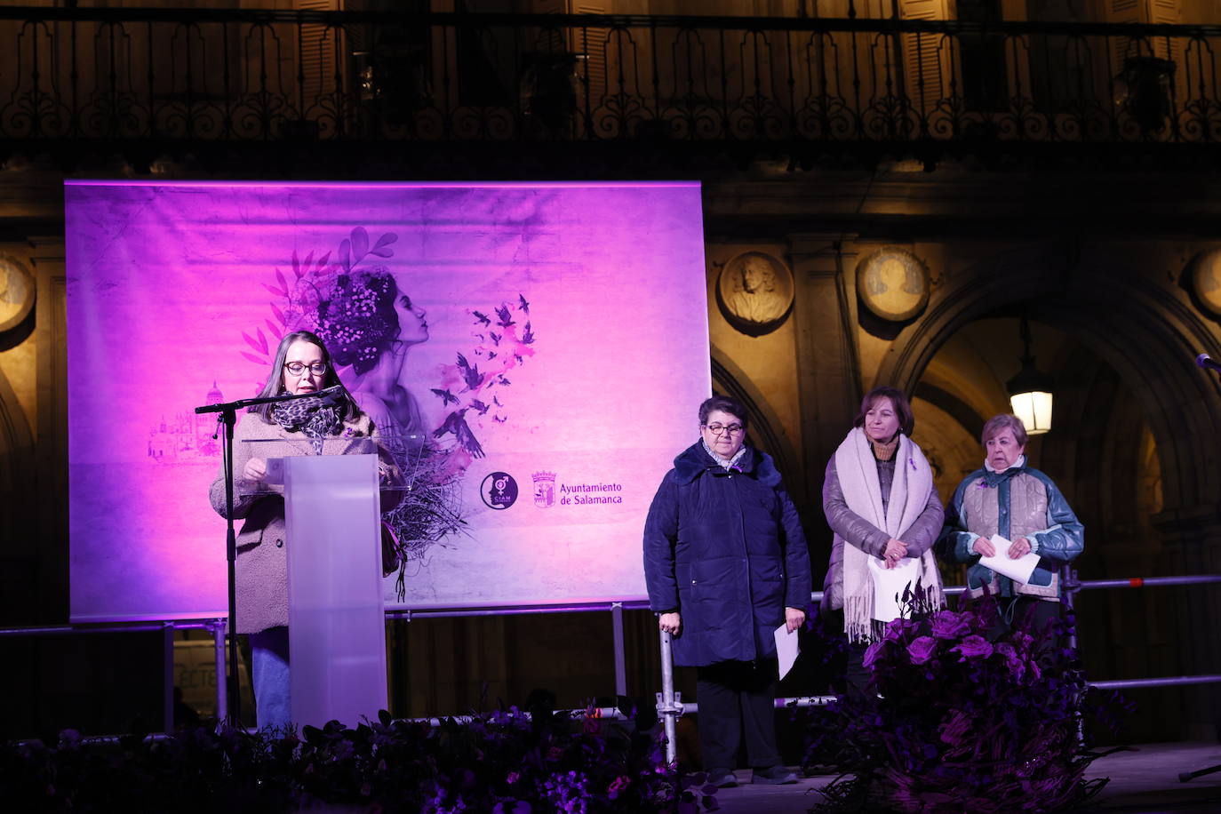 Por las que están y por las que faltan: un 25-N que multiplica el compromiso en Salamanca, en imágenes