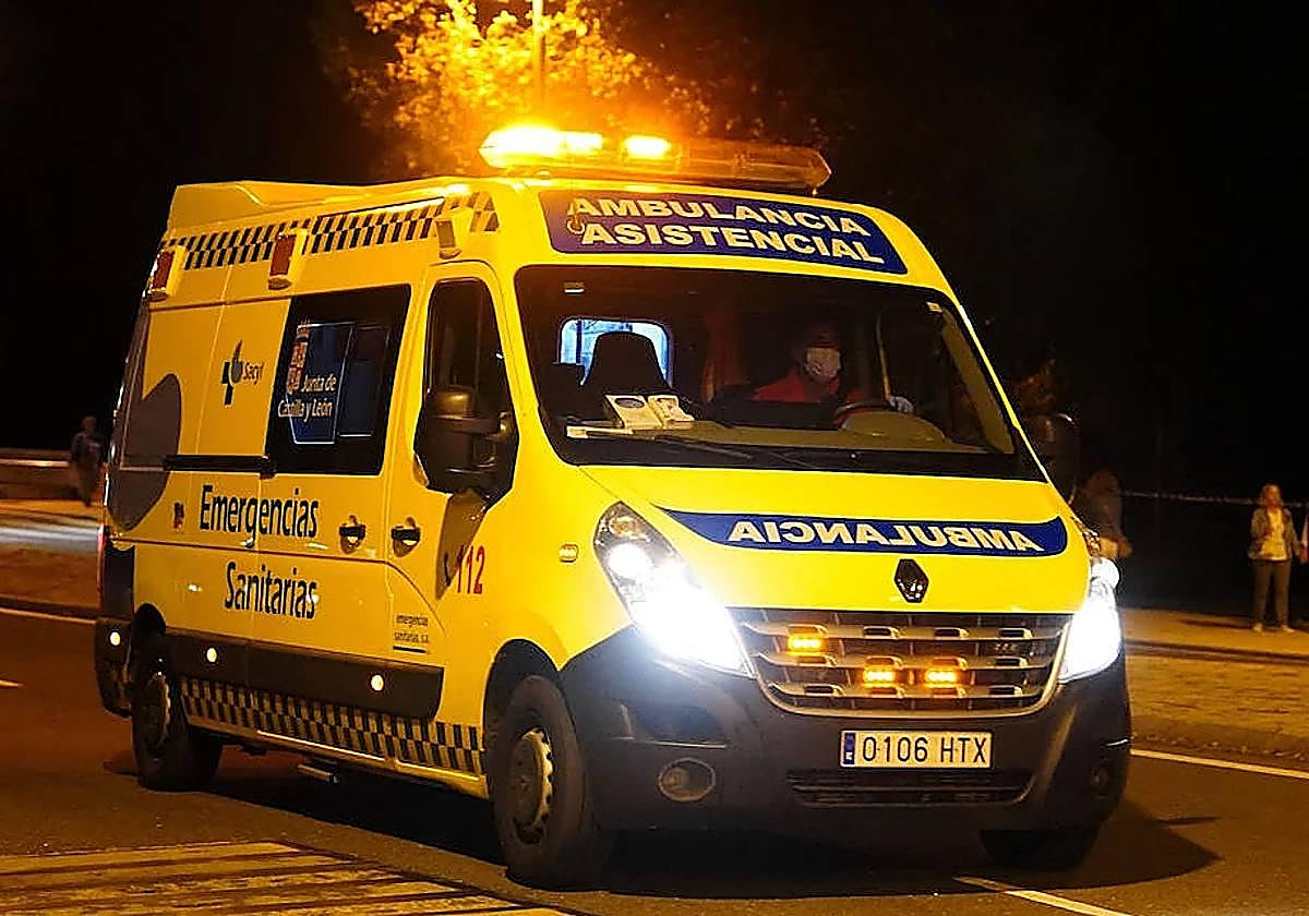 Ambulancia del Sacyl en una foto de archivo.