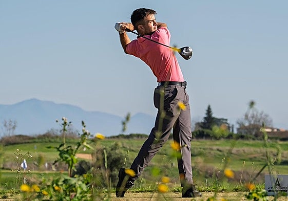 Luis Carlos González, durante un torneo.