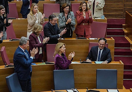El secretario general del PP de la Comunitat Valenciana y candidato del PP a la investidura, Juanfran Pérez Llorca.