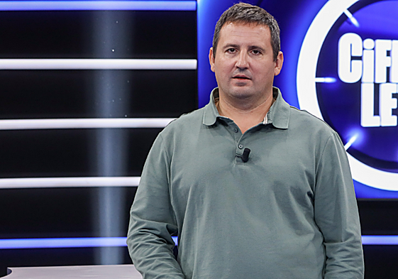 David, durante la emisión de uno de los programas.