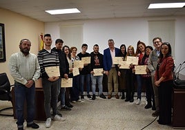 Clausura de la acción formativa y de empleo en Cabrerizos.