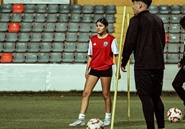 Miembros del Sylmar, entrenando esta semana en el Helmántico.