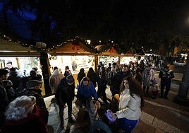 Imagen del mercadillo de Navidad de Anaya.