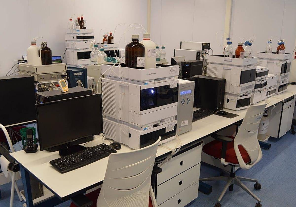 Uno de los laboratorios de ALS Aquimisa.