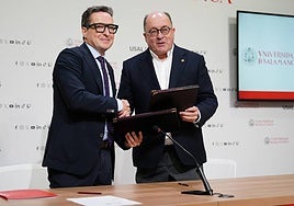 Juan Manuel Corchado y Manuel Muiños.