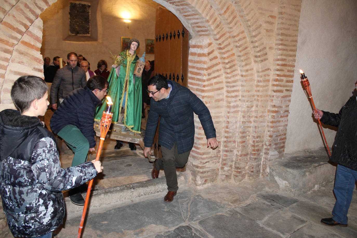 Pizarral no falta a su cita con Santa Bárbara