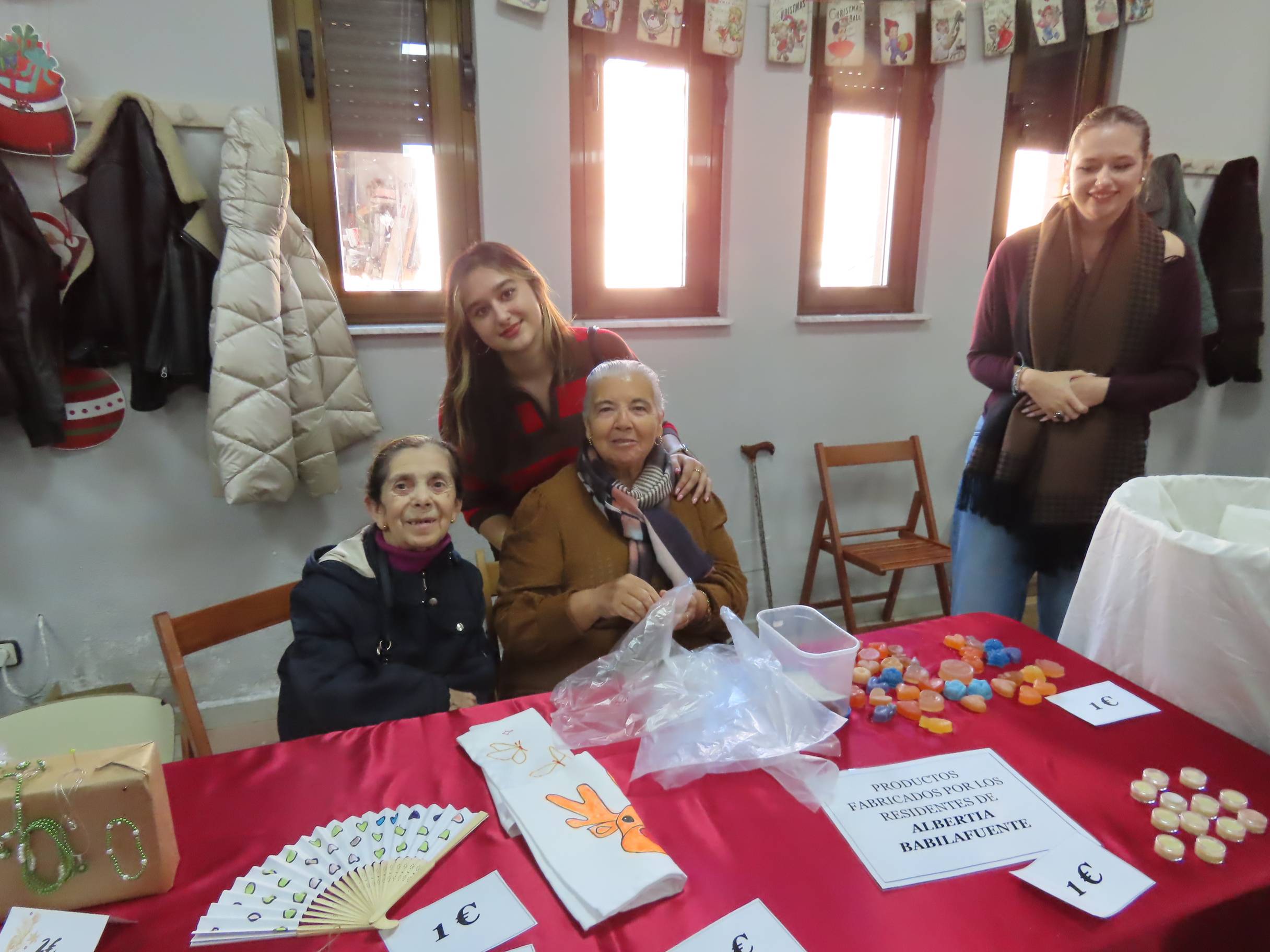 Pasos solidarios con acento navideño en Babilafuente