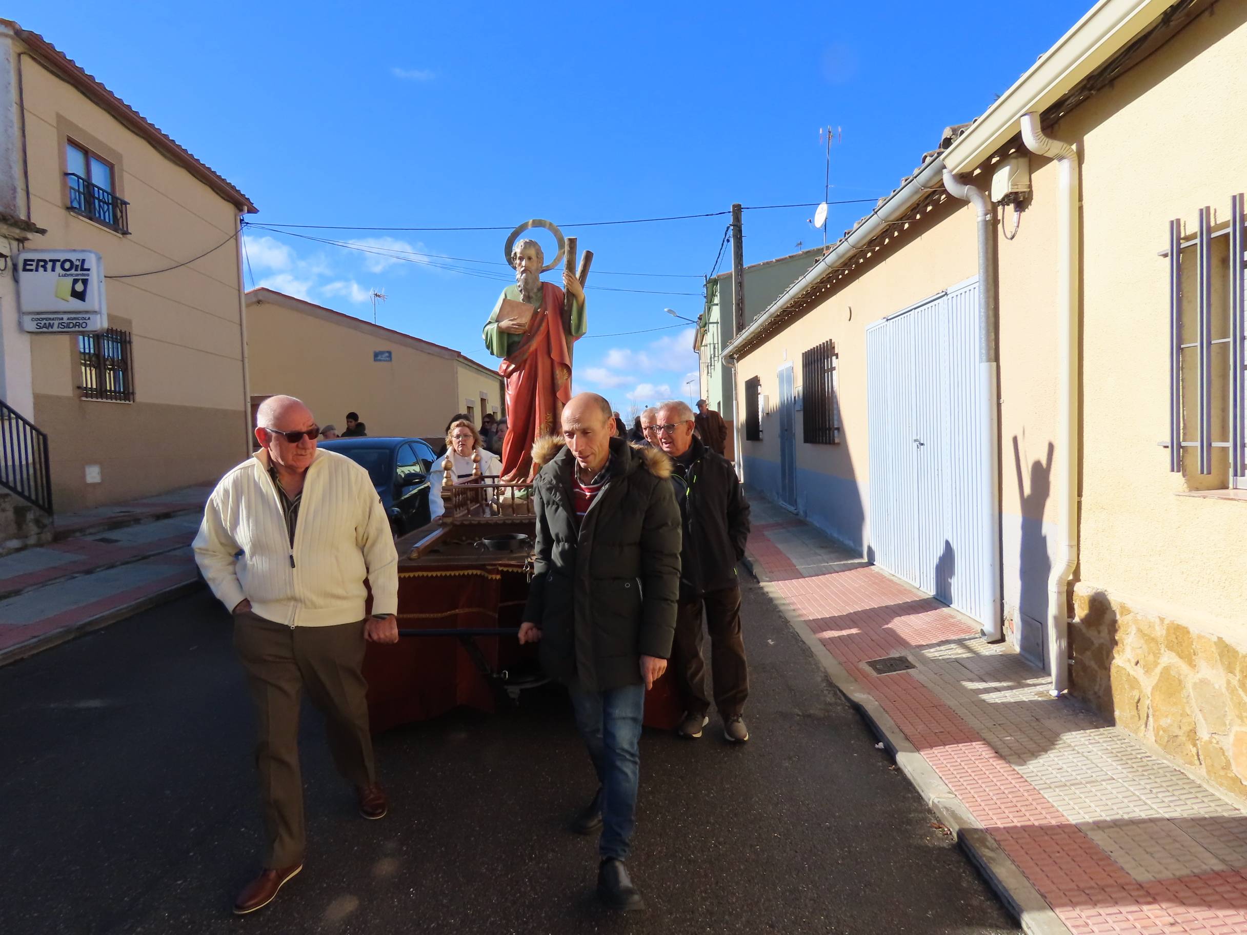 Palaciosrubios pide a San Andrés por sus mayores