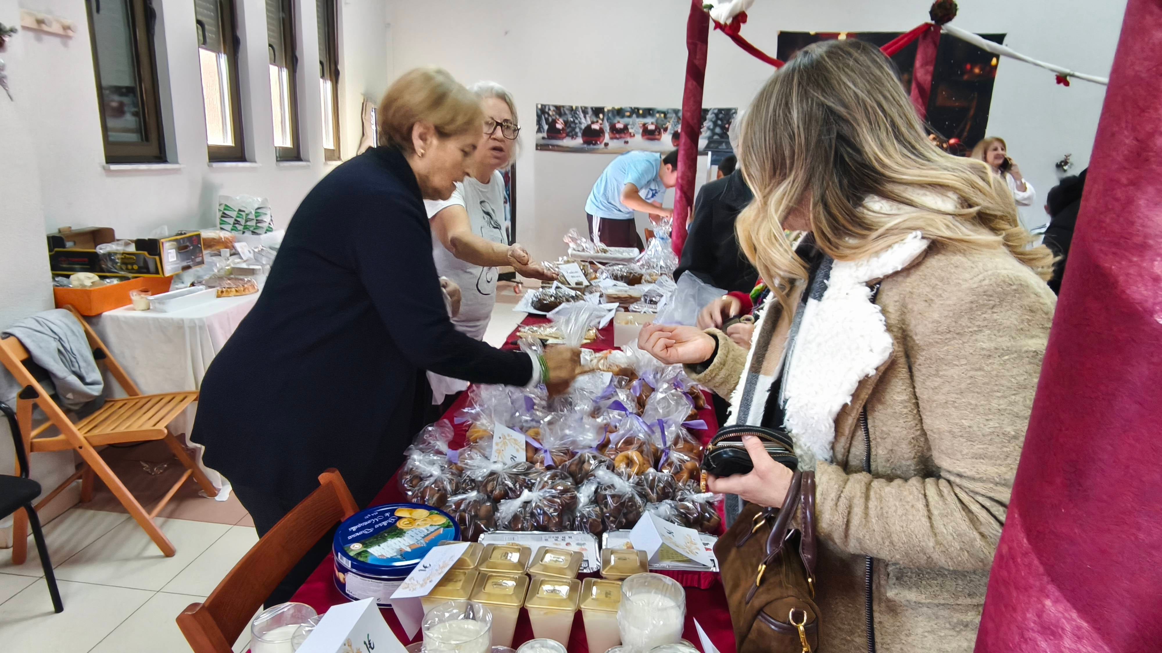 Pasos solidarios con acento navideño en Babilafuente