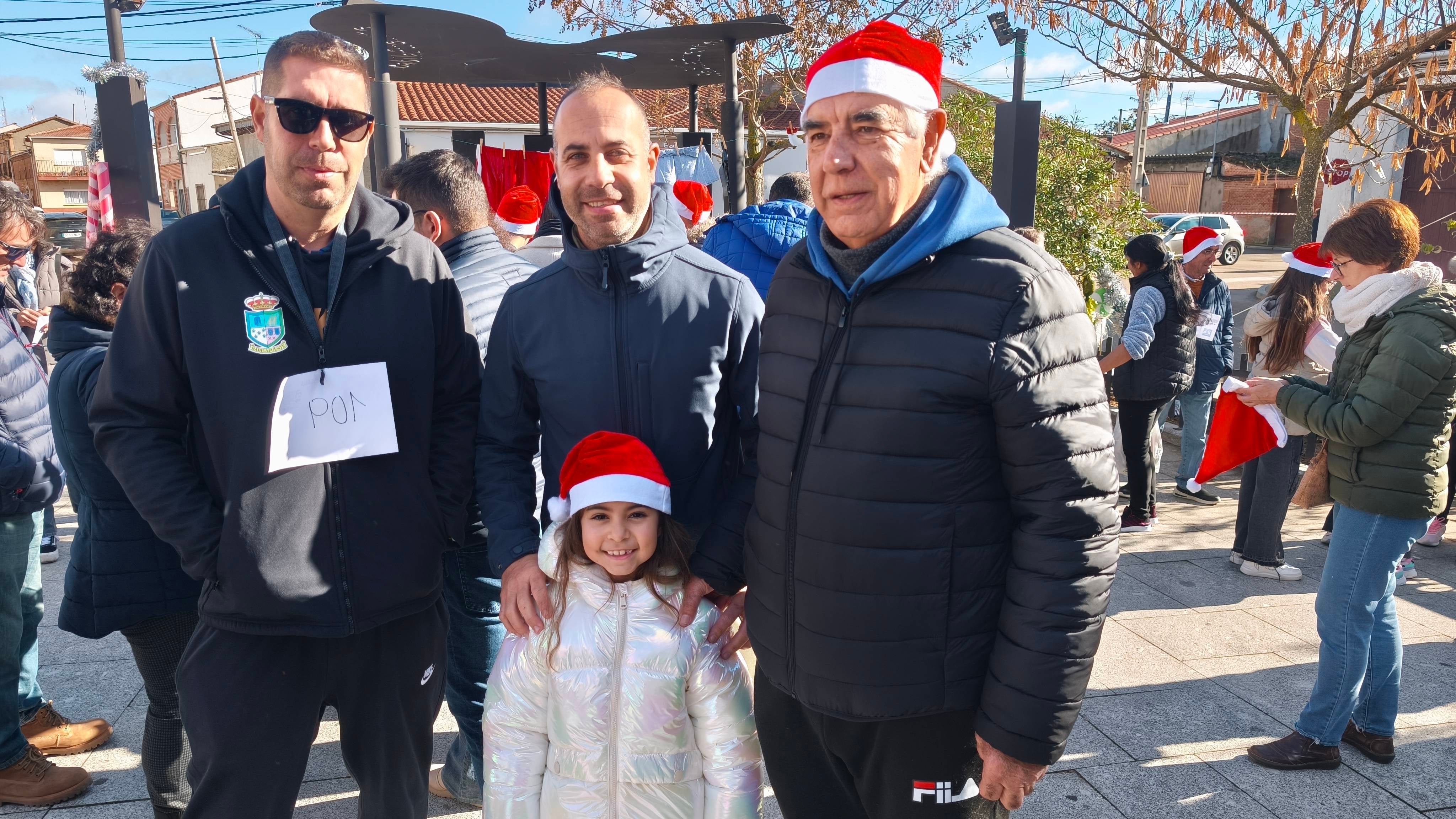 Pasos solidarios con acento navideño en Babilafuente