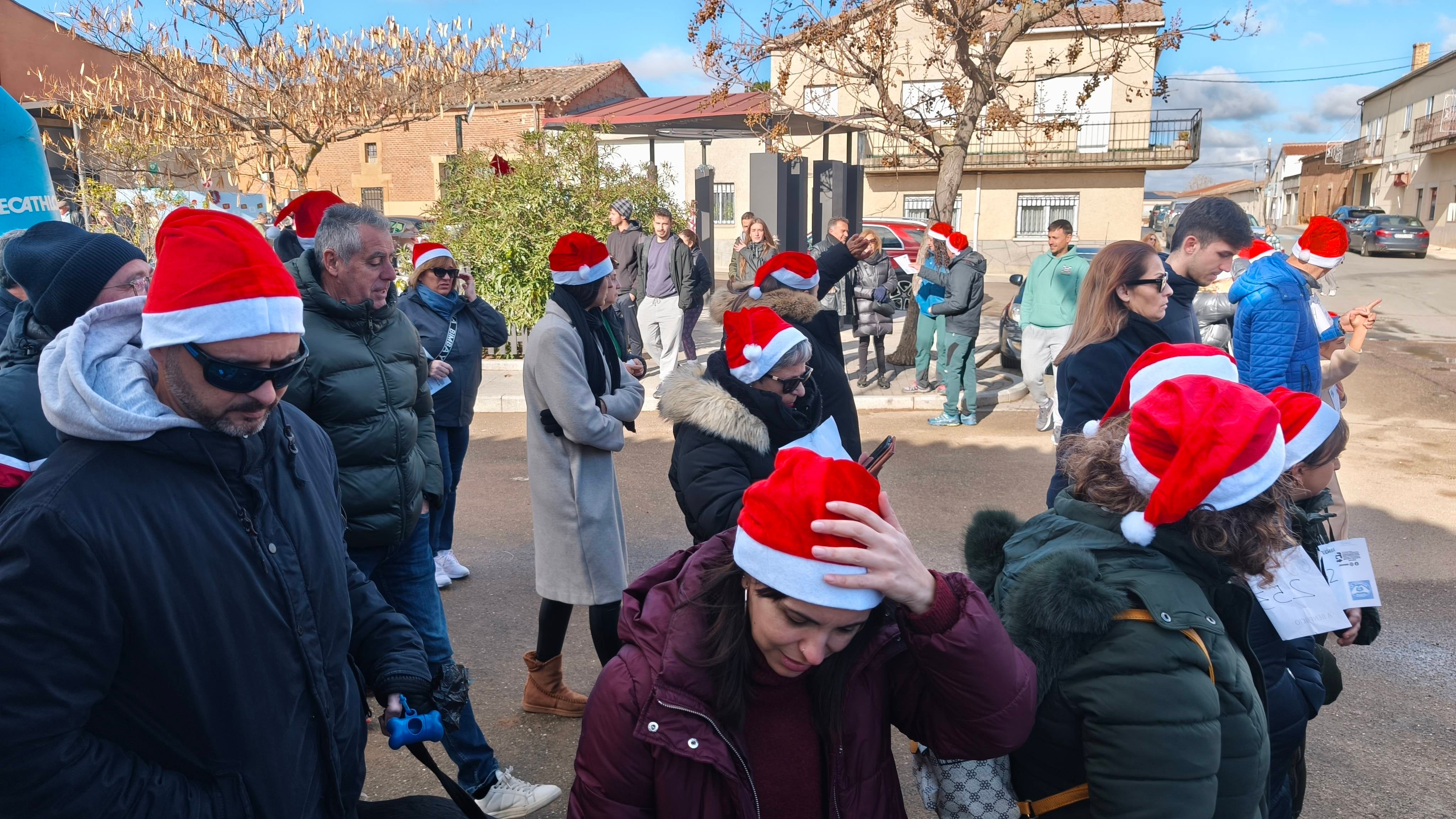 Pasos solidarios con acento navideño en Babilafuente