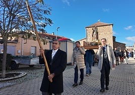 Procesión de Santa Bárbara en Aldeatejada