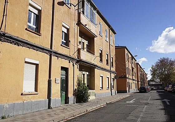 Edificios del barrio de Ciudad Jardín que se beneficiarán de la rehabilitación para mejorar el aislamiento y la accesibilidad.
