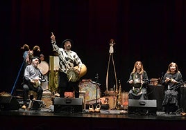 Los integrantes de Mayalde hicieron disfrutar al público