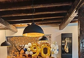 Los quintos nacidos en 1935 se reencontraron en un comida.