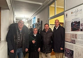 Representantes locales acudieron al estreno del Centro de Interpretación de la Vida Monástica.