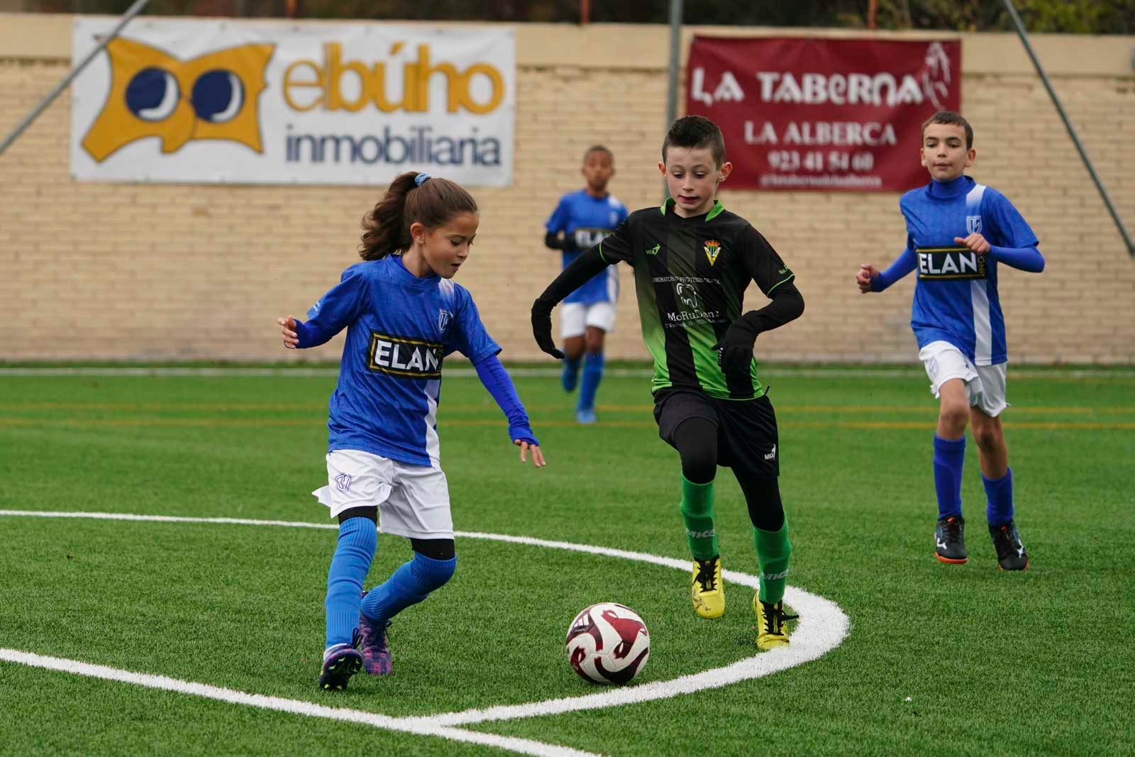 Las mejores imágenes de la jornada 9 en el fútbol base