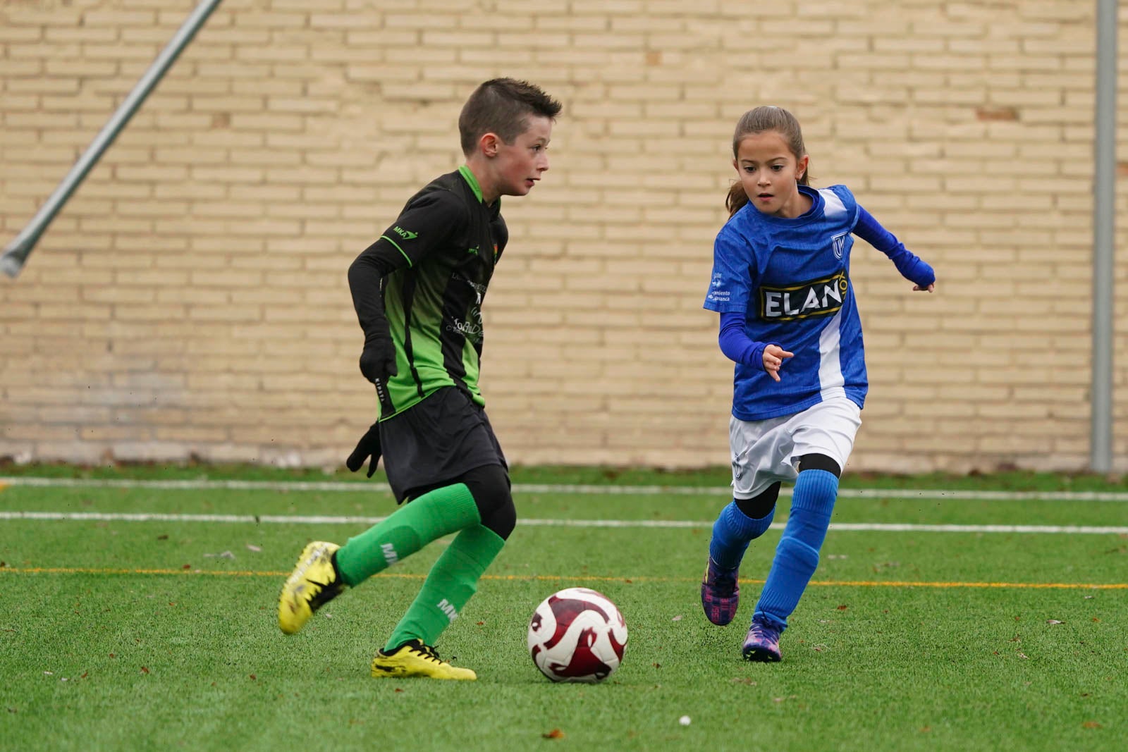 Las mejores imágenes de la jornada 9 en el fútbol base