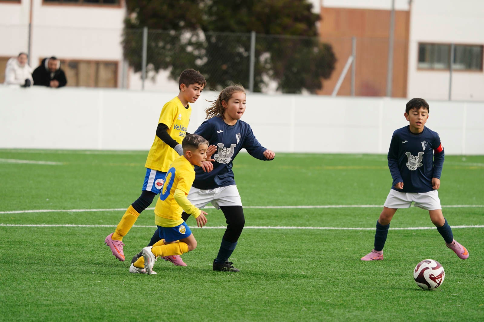 Las mejores imágenes de la jornada 9 en el fútbol base
