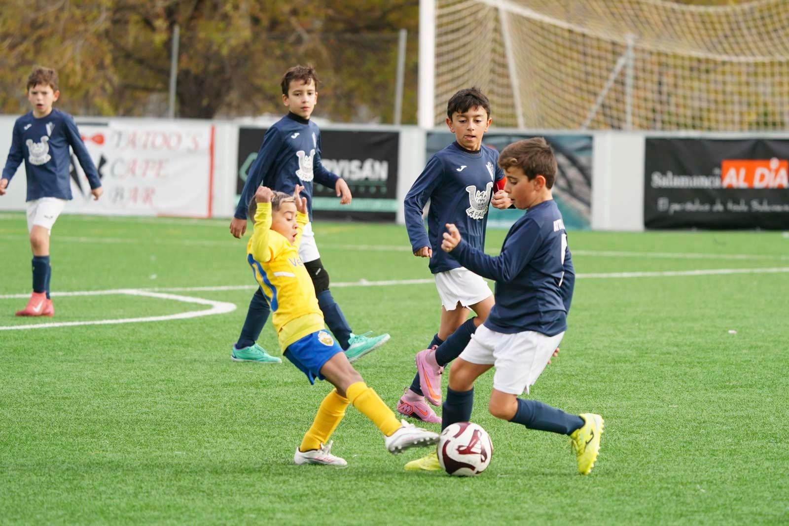 Las mejores imágenes de la jornada 9 en el fútbol base