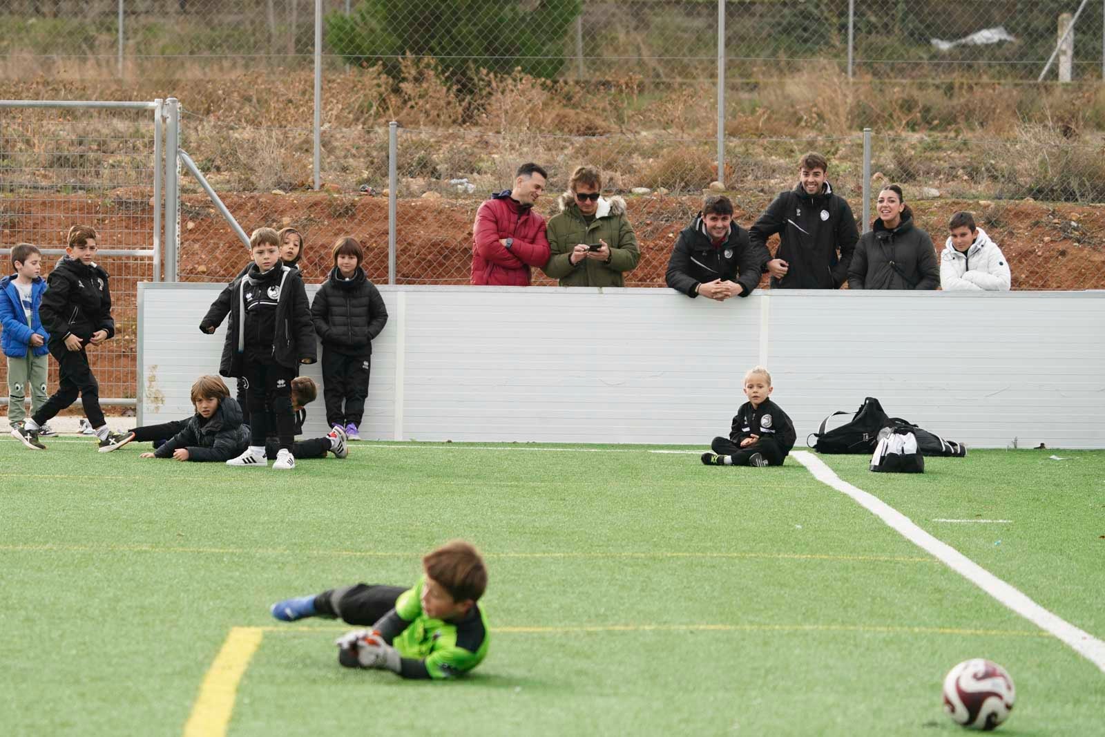 Las mejores imágenes de la jornada 9 en el fútbol base