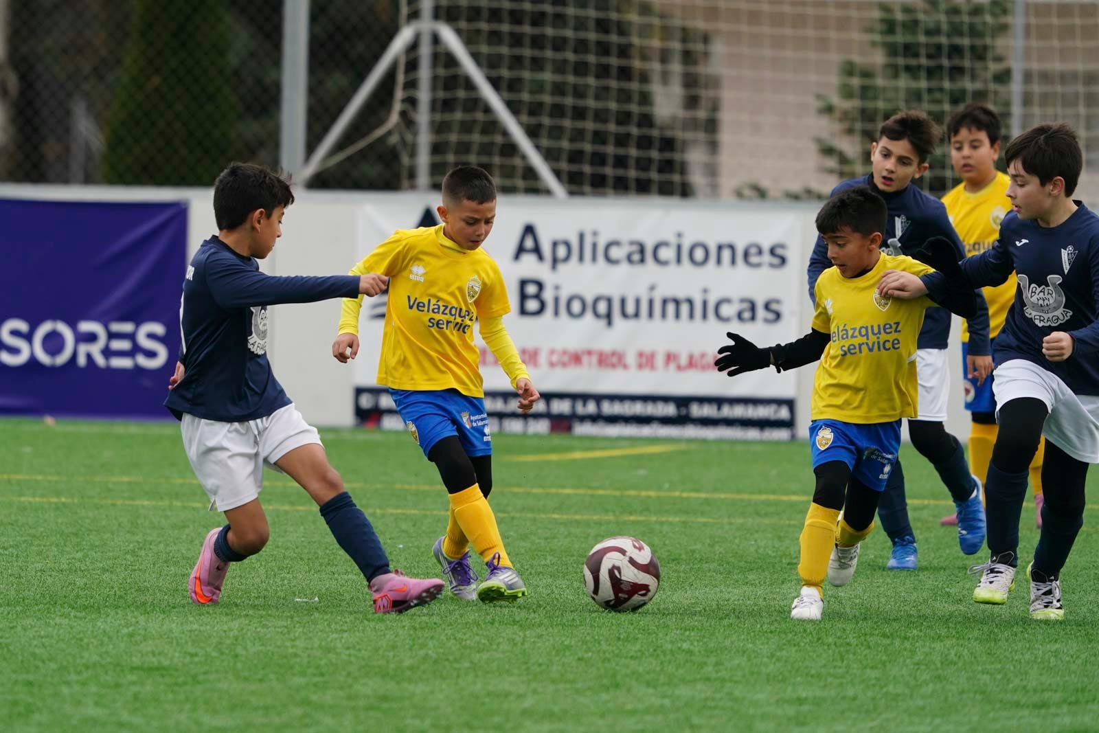 Las mejores imágenes de la jornada 9 en el fútbol base