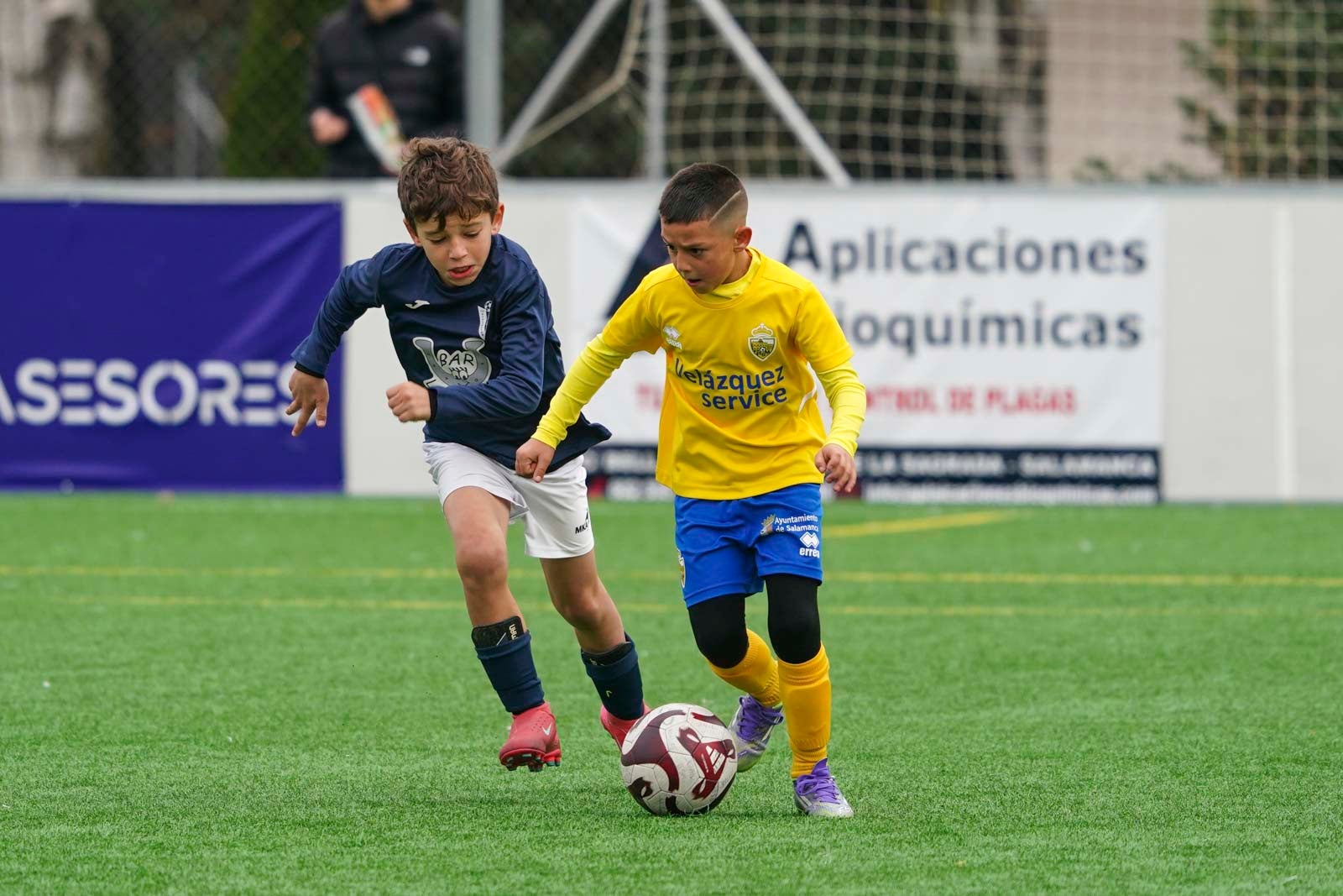 Las mejores imágenes de la jornada 9 en el fútbol base