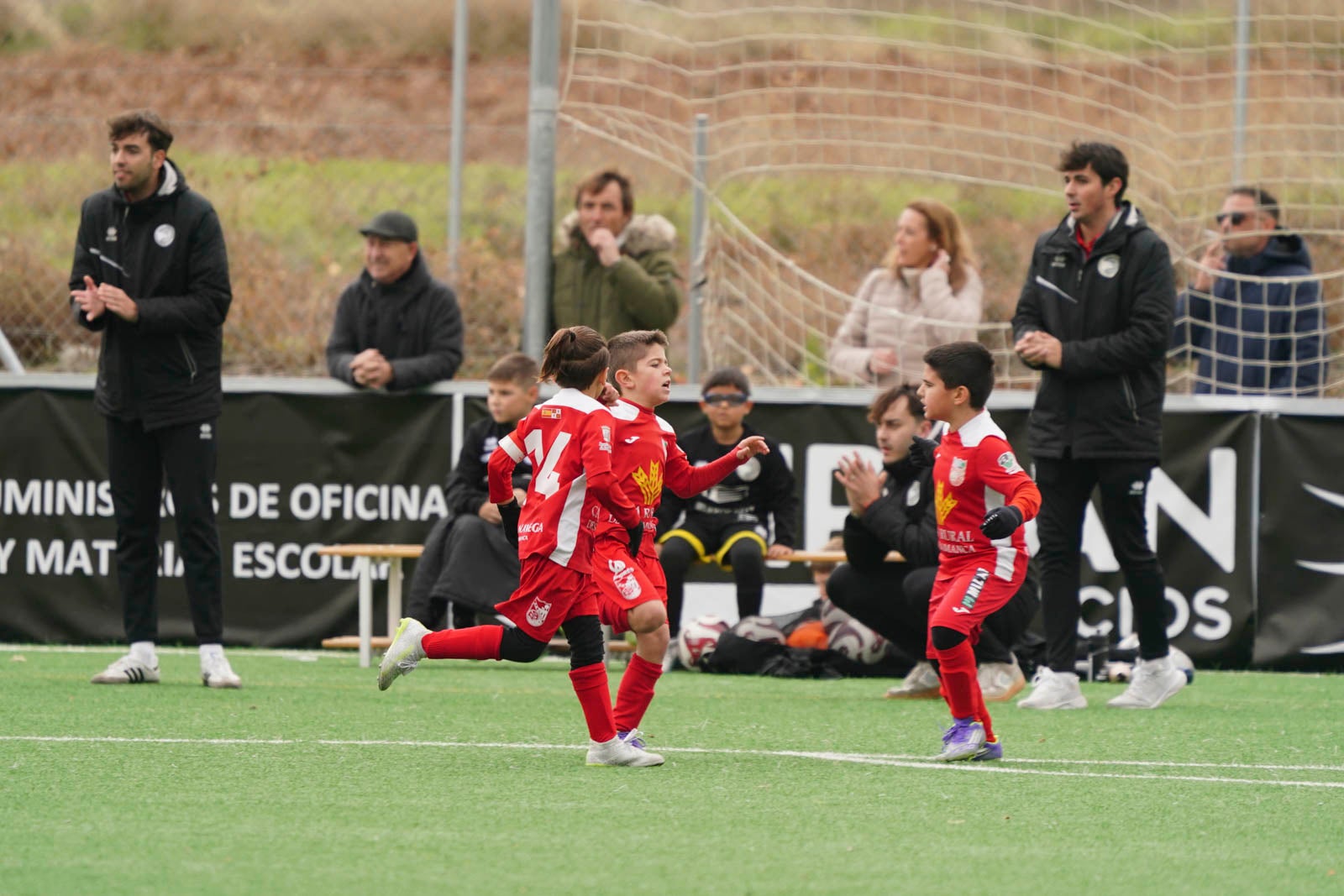 Las mejores imágenes de la jornada 9 en el fútbol base