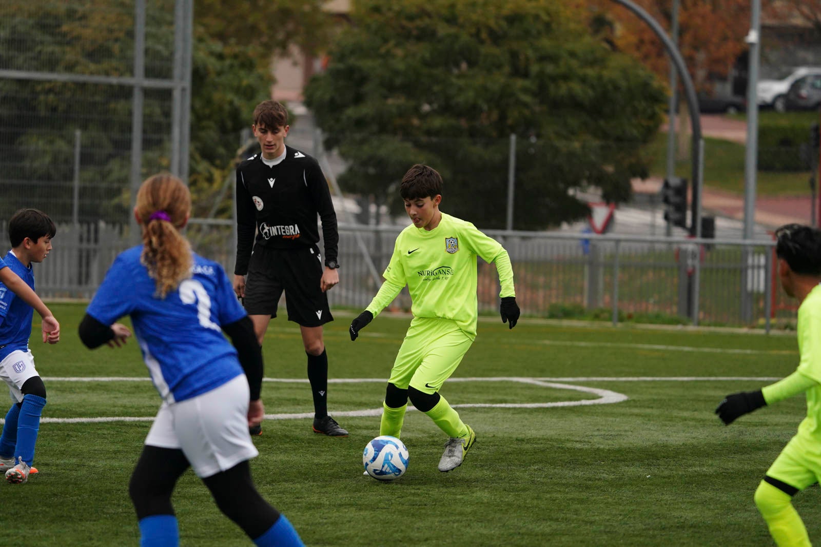 Las mejores imágenes de la jornada 9 en el fútbol base
