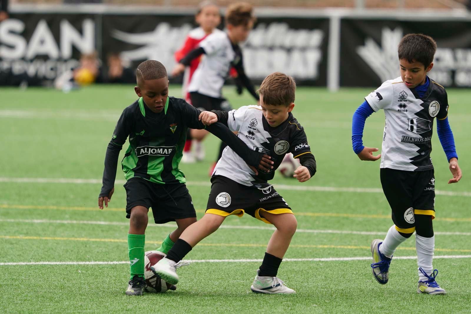 Las mejores imágenes de la jornada 9 en el fútbol base