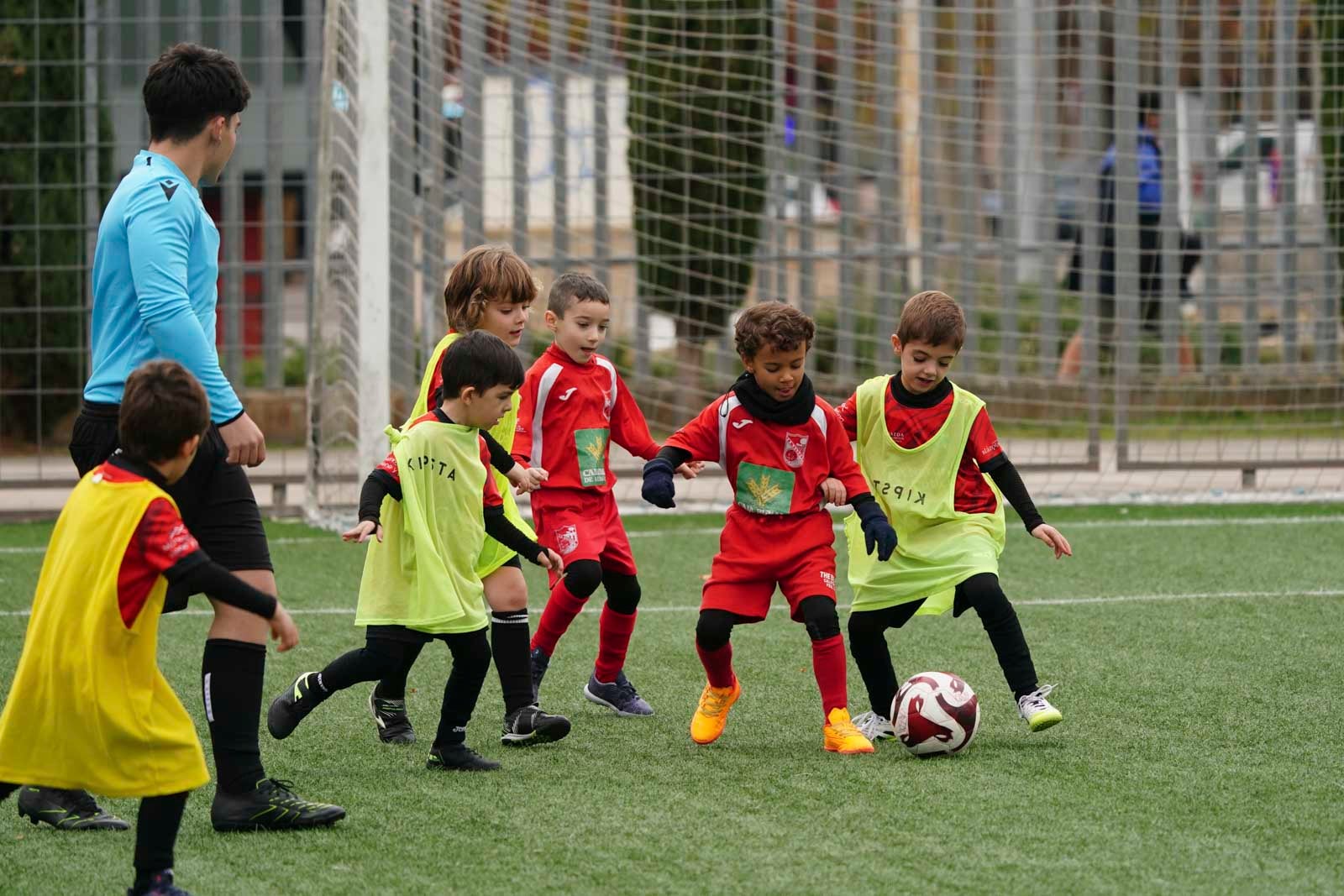 Las mejores imágenes de la jornada 9 en el fútbol base