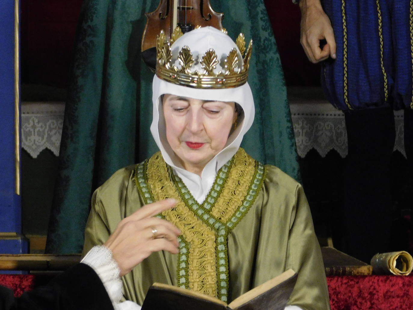 La Ermita del Cristo acogió en Robleda “Buscando a Nebrija”