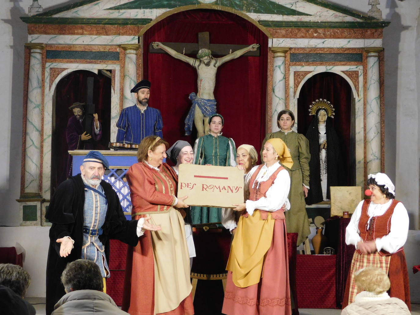 La Ermita del Cristo acogió en Robleda “Buscando a Nebrija”