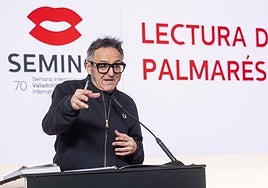 Imagen de José Luis Cienfuegos en la 70 edición.